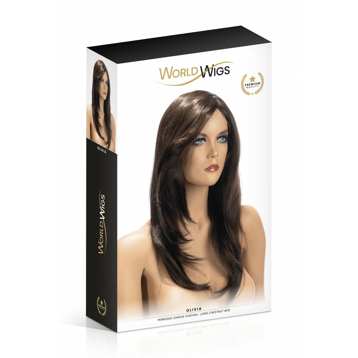 Accesoriu Erotic World Wigs Olivia Maro Perucă, 2, roseregalo.com