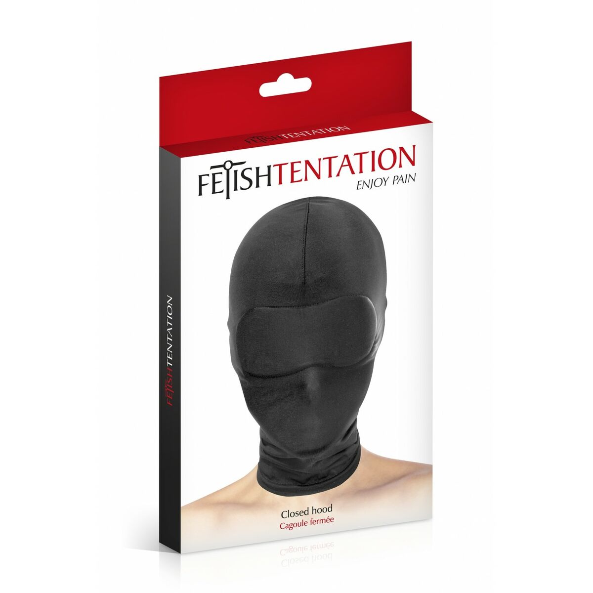 Mască Fetish Tentation Negru, 3, roseregalo.com