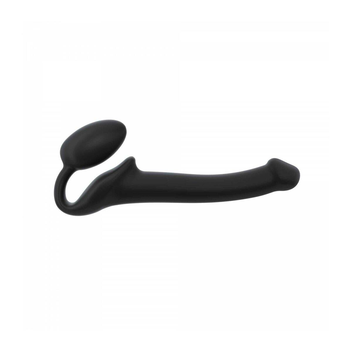 Dildo Strap-on-me Semi-Realistic Negru, 1, roseregalo.com