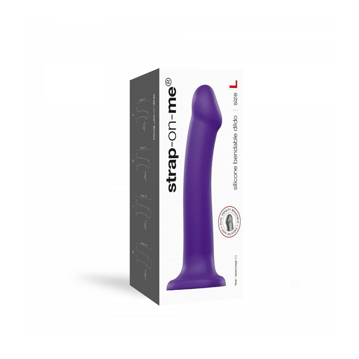 Dildo Strap-on-me Purple L Mov, 5, roseregalo.com