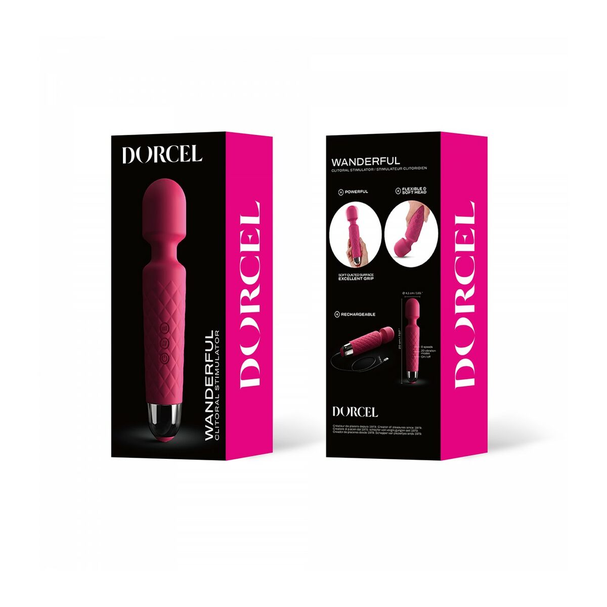 Vibrator Dorcel DOR136-PINK Roz, 6, roseregalo.com