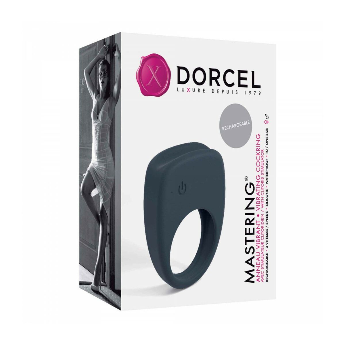 Pachet Inel Penis Dorcel DOR152-SCHWARZ Negru, 3, roseregalo.com