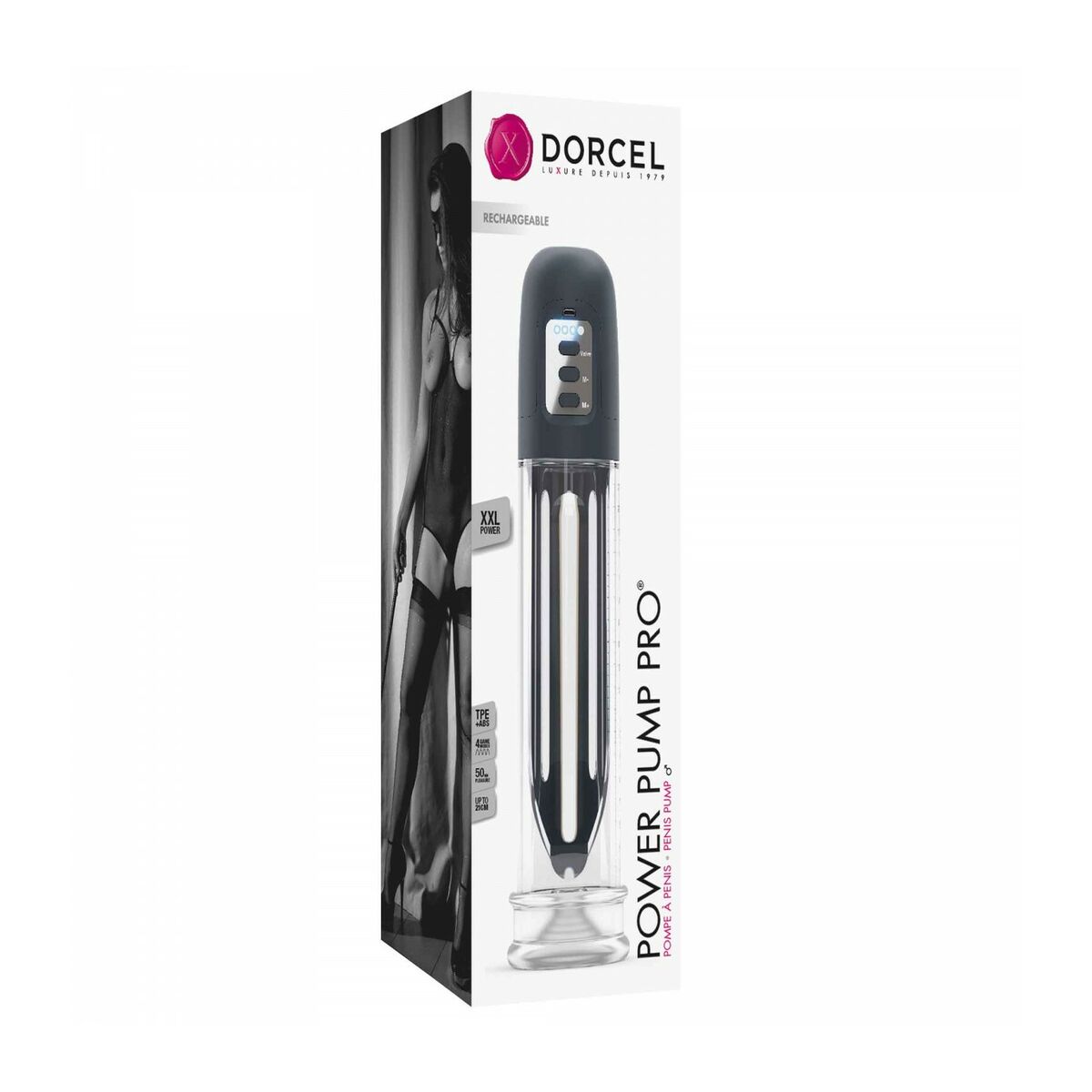 Pompă de Penis Dorcel DOR160 Transparent, 3, roseregalo.com