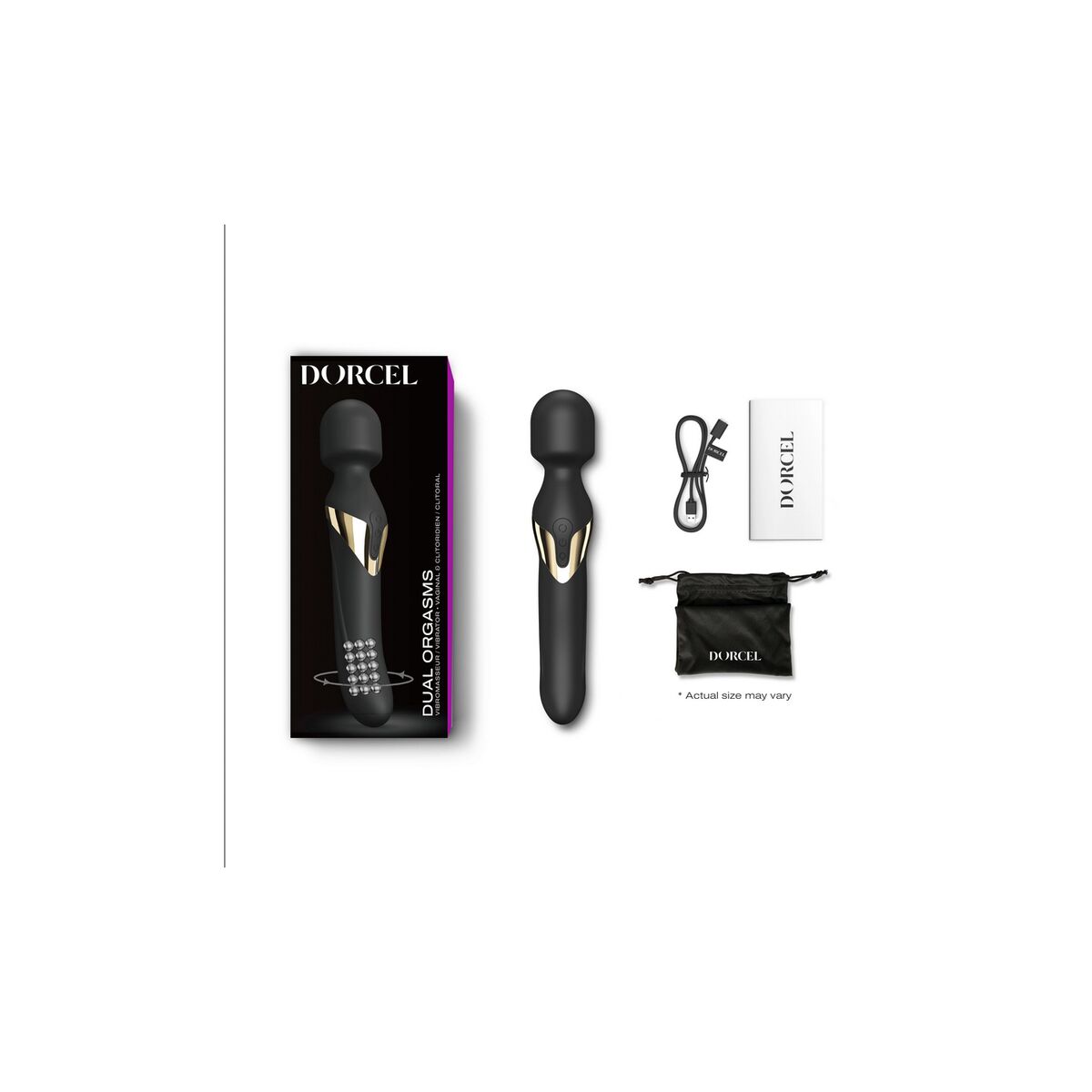 Dispozitiv de Masaj Dorcel DOR167 Negru, 5, roseregalo.com