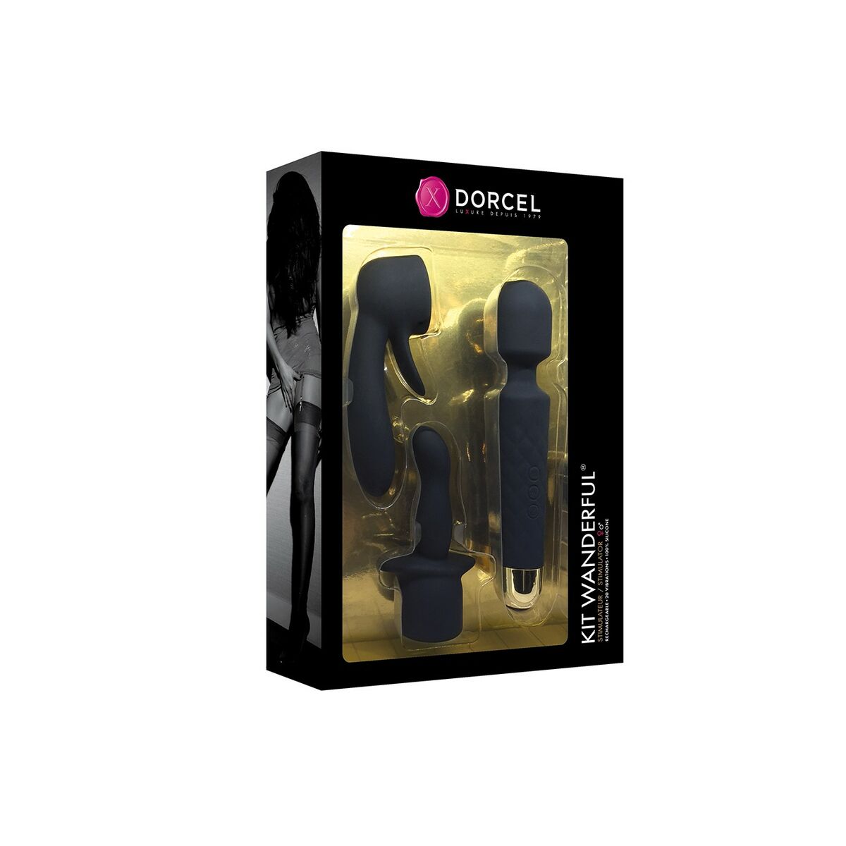Vibrator Dorcel DOR178 Negru, 8, roseregalo.com