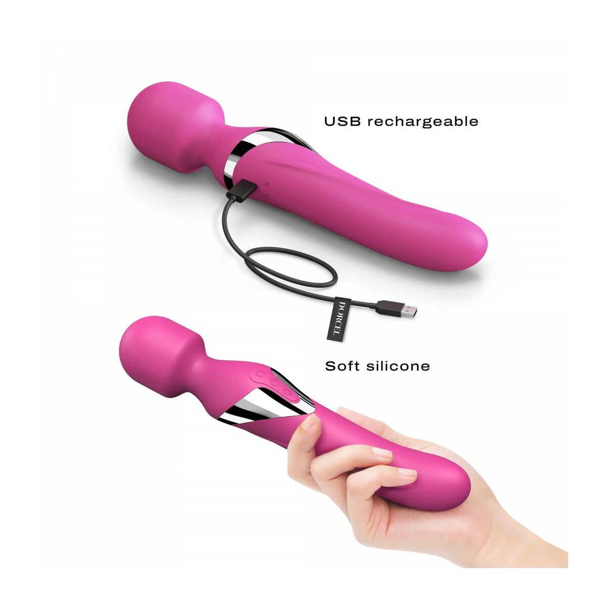 Vibrator Marc Dorcel Dual Orgasms Pink Roz, 6, roseregalo.com