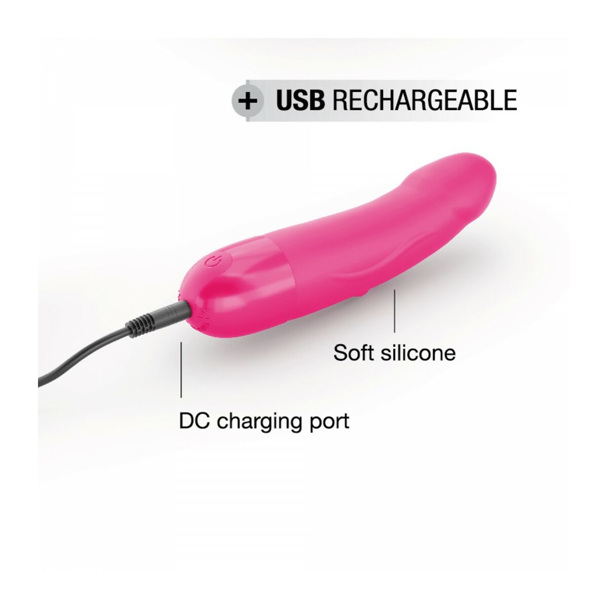 Vibrator Dorcel DOR193-PINK Roz, 4, roseregalo.com