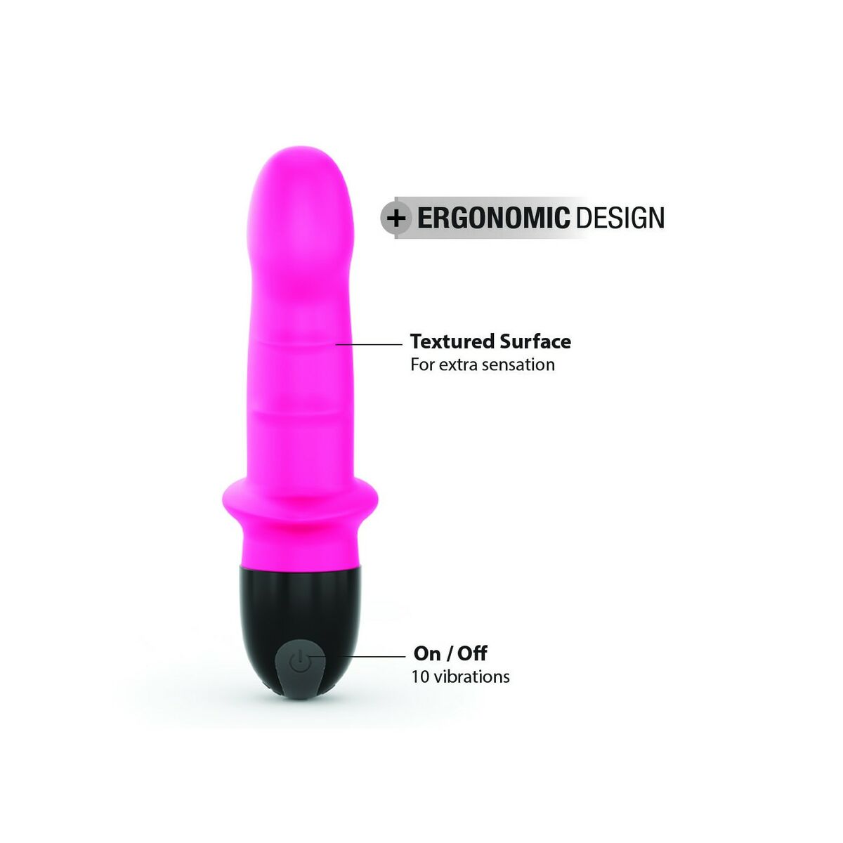 Vibrator Dorcel DOR194-PINK Roz, 3, roseregalo.com