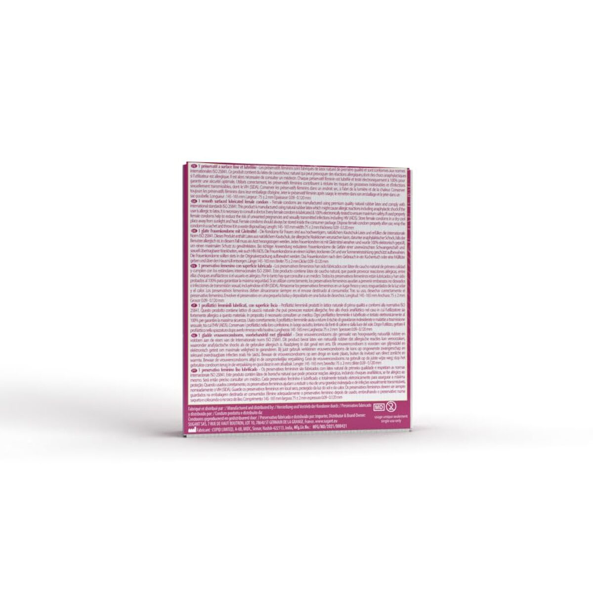 Femidom Prezervativ Femei Ormelle 2 Unități, 6, roseregalo.com