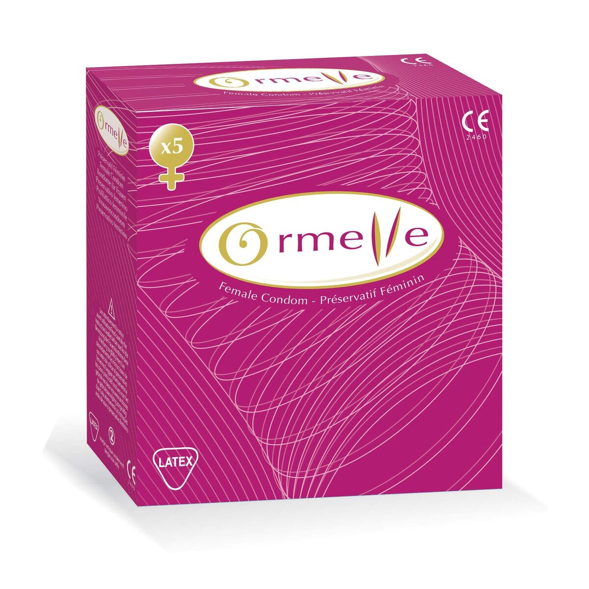 Femidom Prezervativ Femei Ormelle 5 Unități, 5, roseregalo.com