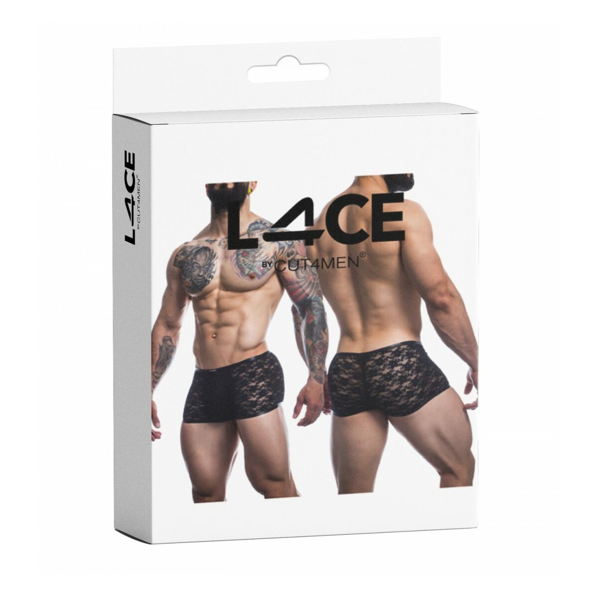 Tanga Cut4men Negru M, 2, roseregalo.com