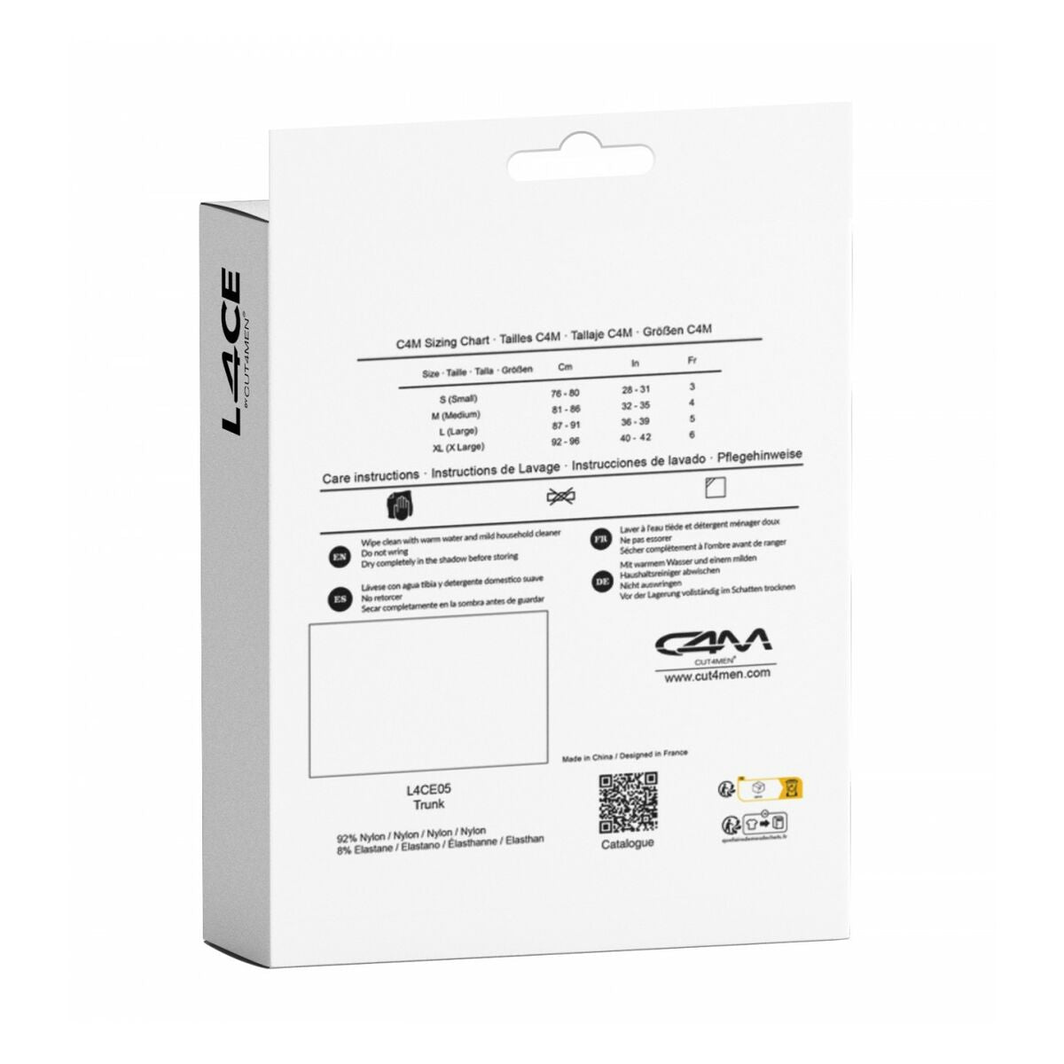 Tanga Cut4men Negru M, 3, roseregalo.com