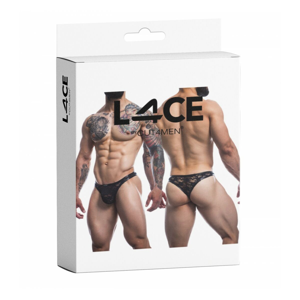 Tanga Cut4men Negru S, 3, roseregalo.com