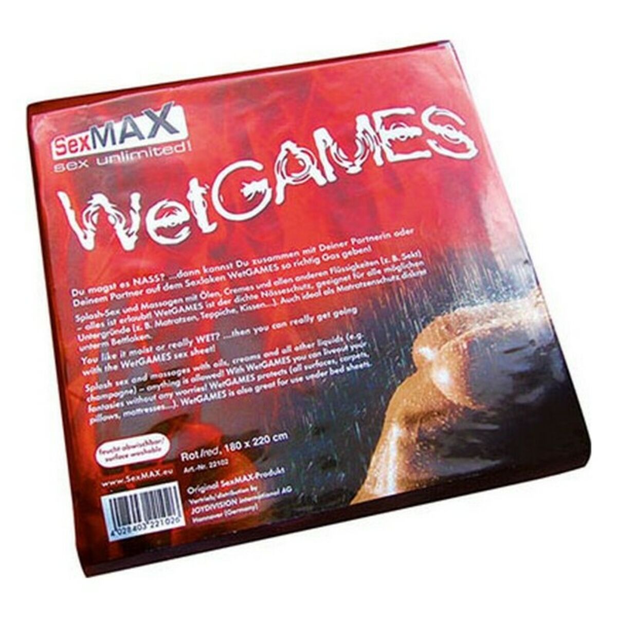 Cearșaf Joydivision Wetgames 180 x 220 cm Negru, 2, roseregalo.com