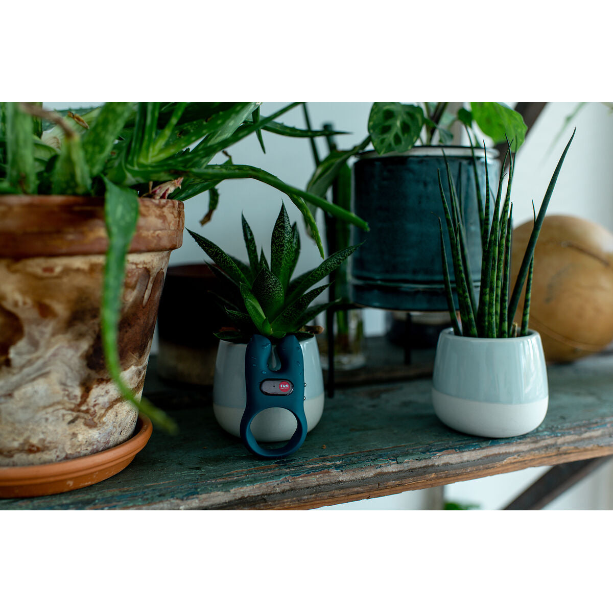 Pachet Inel Penis Fun Factory 51101 Albastru, 5, roseregalo.com