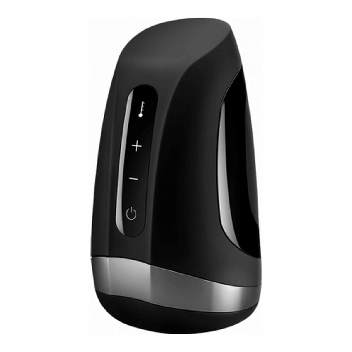 Vibrator clasic Satisfyer Men Heat Negru, 1, roseregalo.com