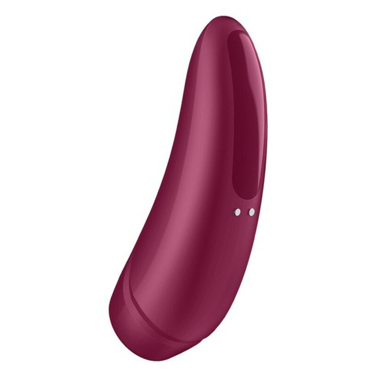 Dispozitiv stimulare clitoris Satisfyer Curvy 1+ Bordo, 2, roseregalo.com