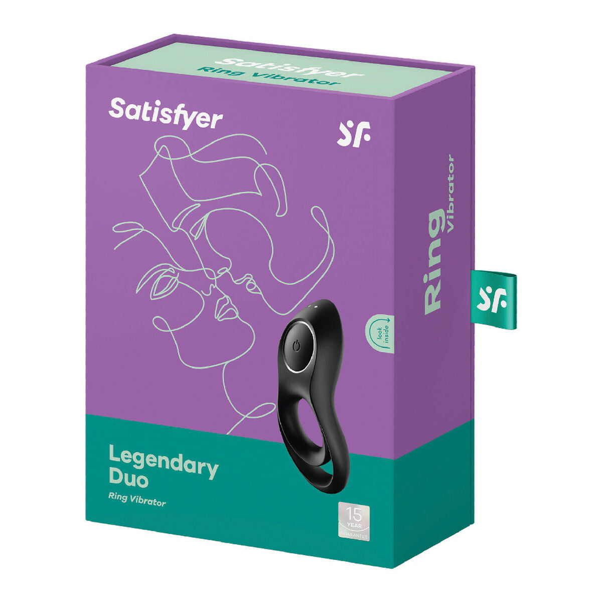 Inel Vibrator Satisfyer Legendary Duo Negru, 2, roseregalo.com