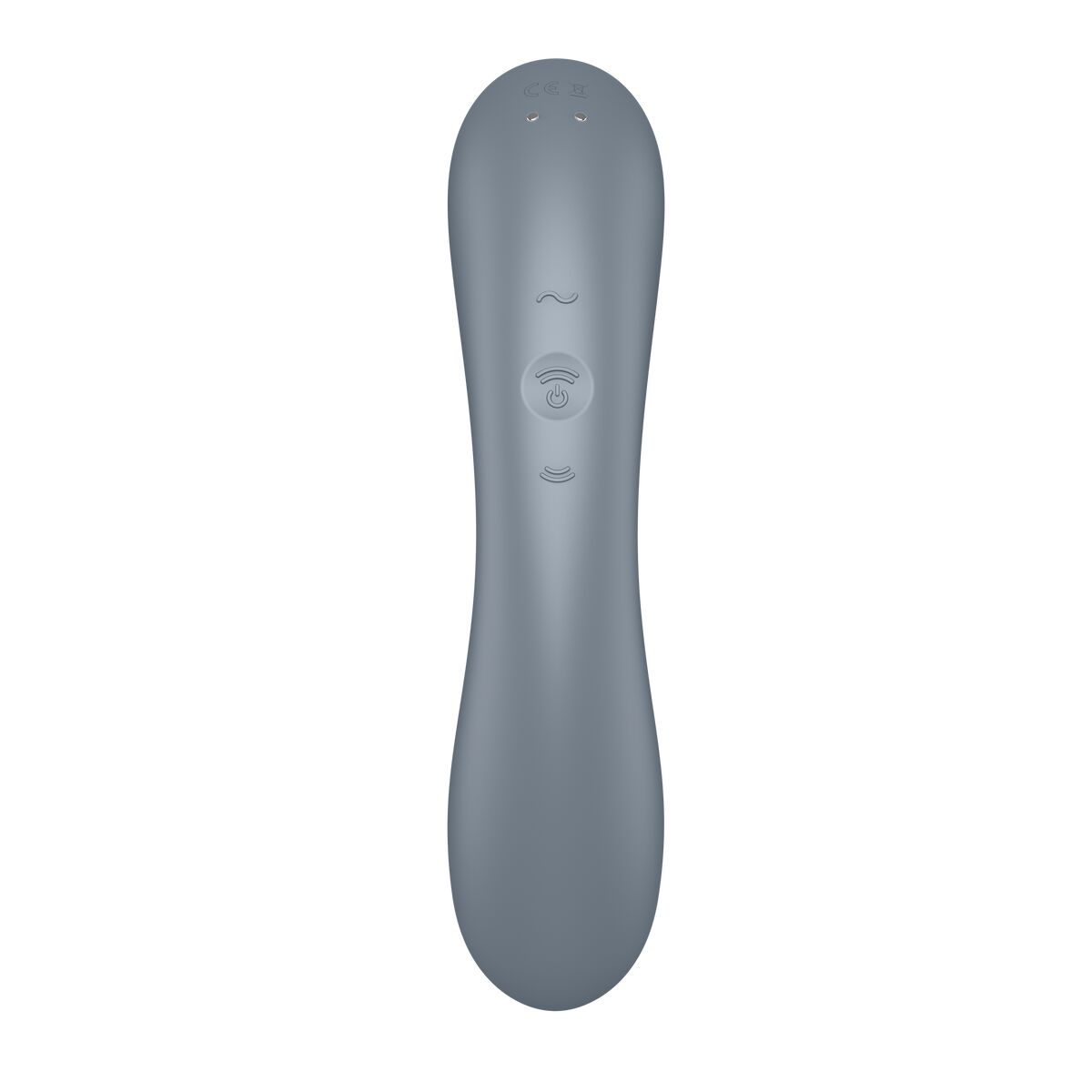 Dispozitiv stimulare clitoris Satisfyer Curvy Trinity 1 Gri, 3, roseregalo.com