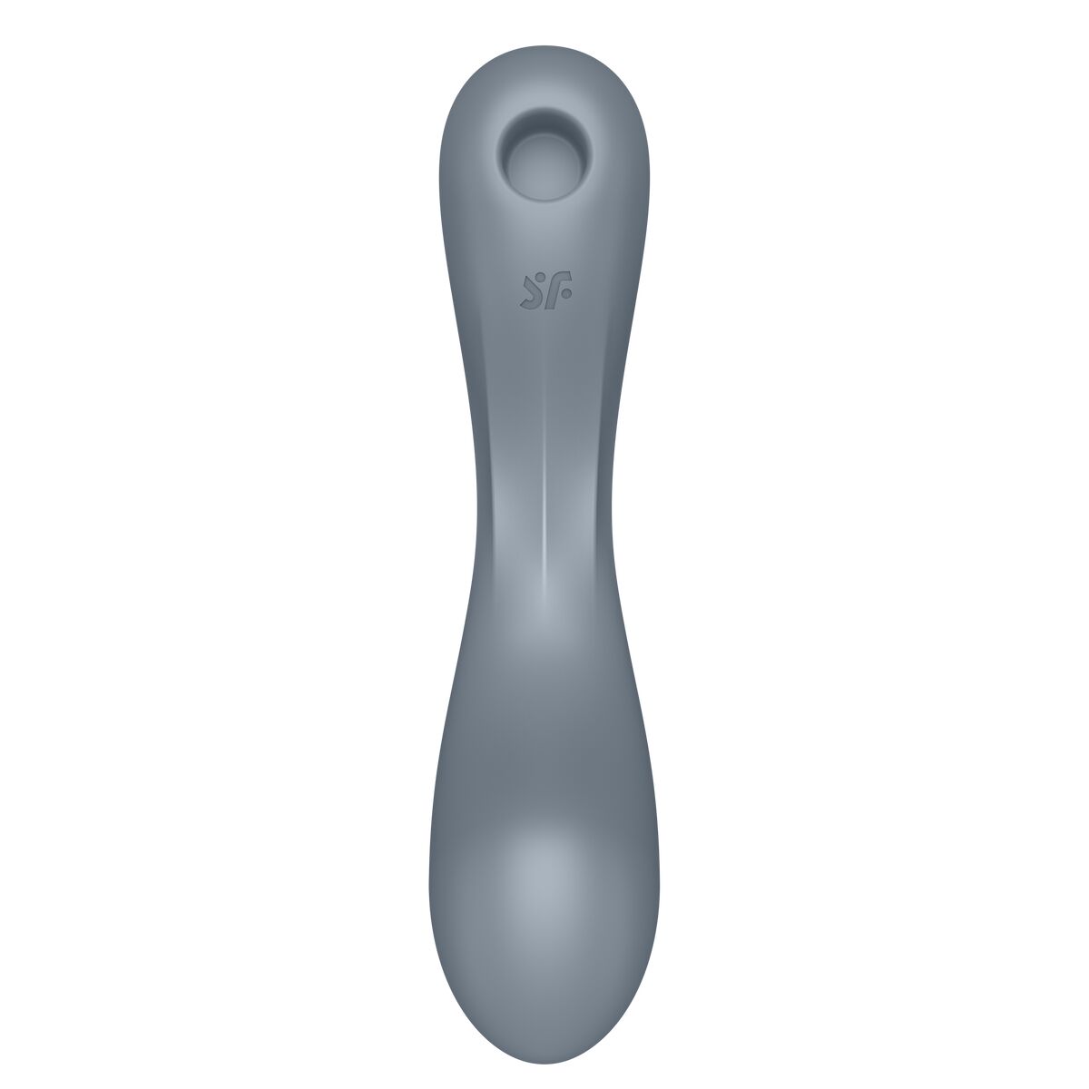 Dispozitiv stimulare clitoris Satisfyer Curvy Trinity 1 Gri, 8, roseregalo.com