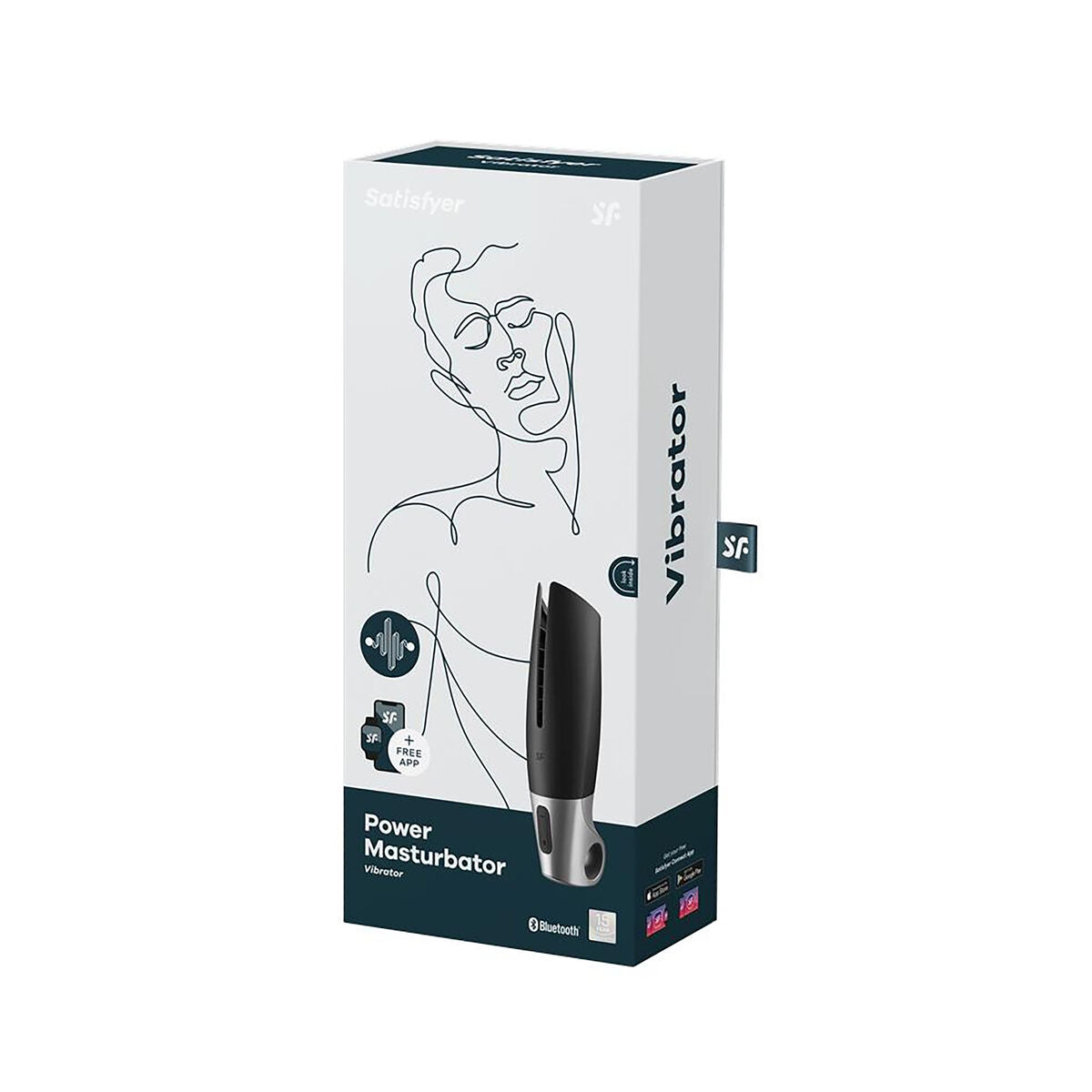 Electrostimulator Satisfyer Power Masturbator, 1, roseregalo.com