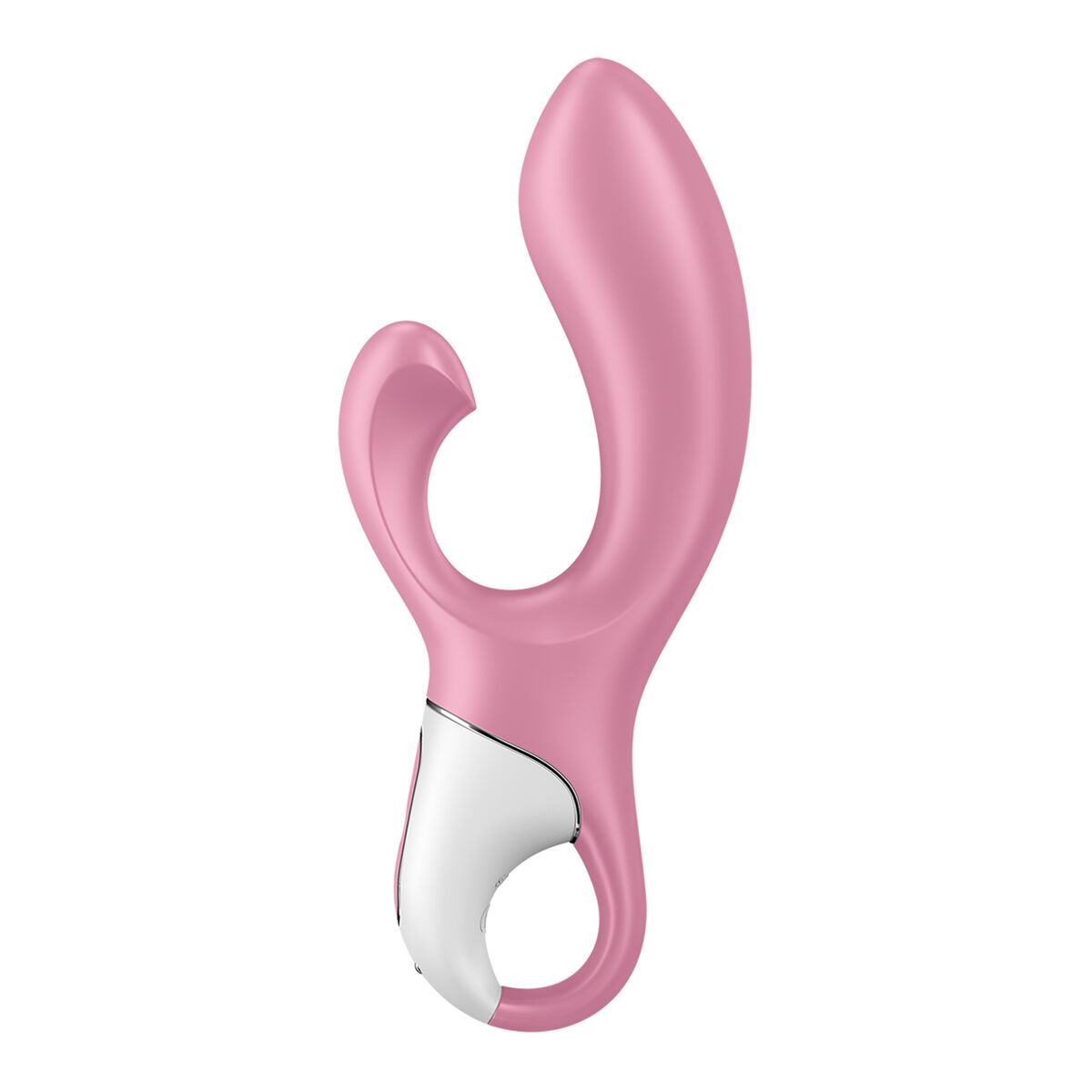 Vibrator zona G Satisfyer Air Pump Bunny 2 Light Roz, 3, roseregalo.com