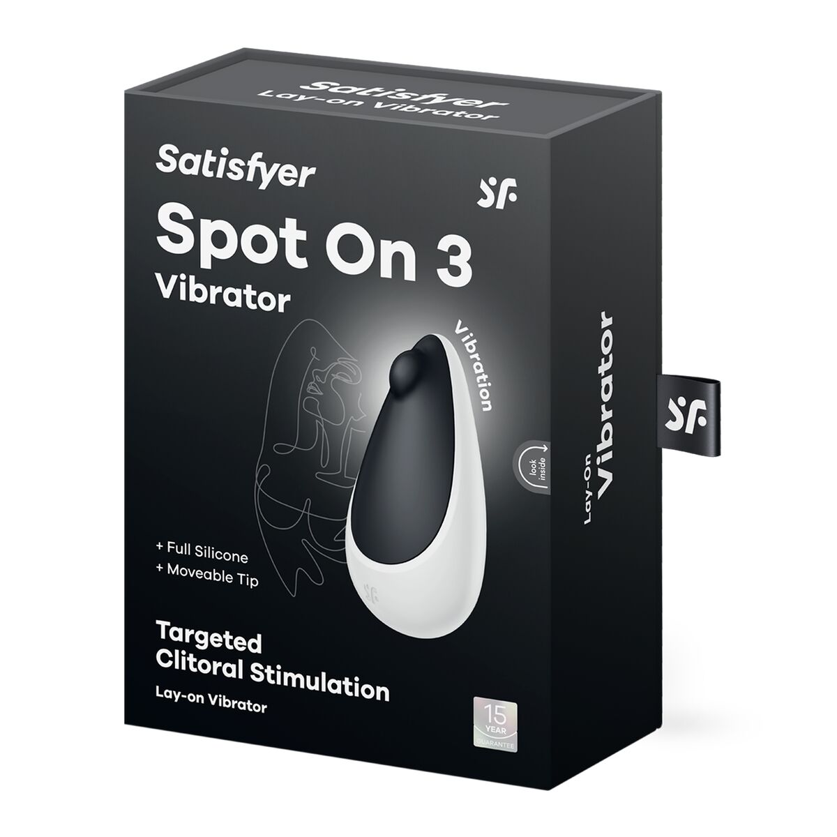 Masajator erotic Satisfyer Negru, 5, roseregalo.com