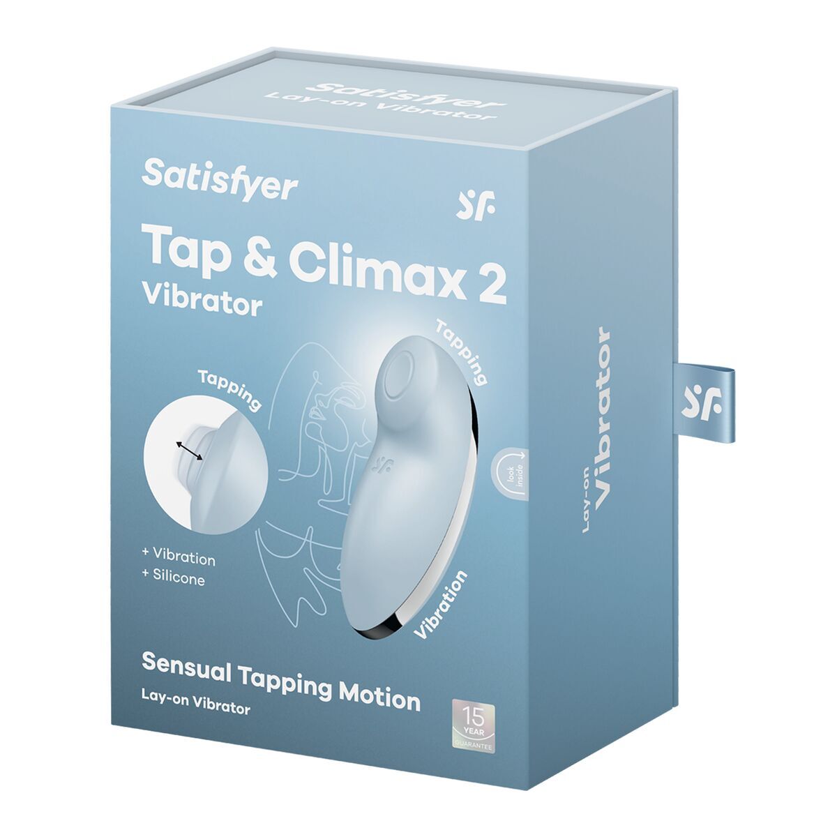 Masajator erotic Satisfyer Albastru, 1, roseregalo.com