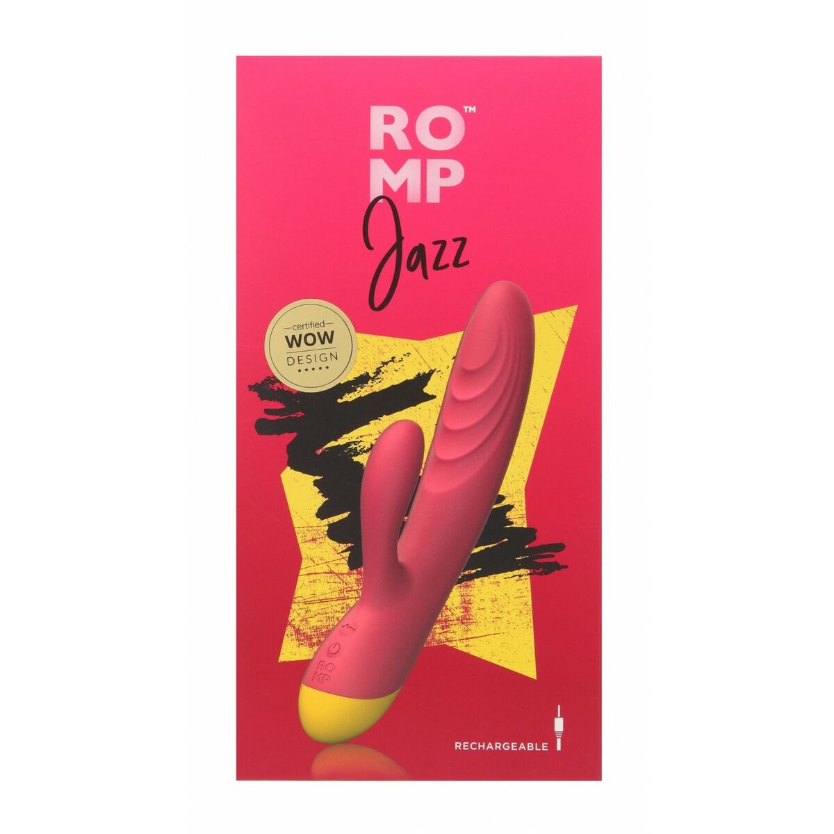 Vibrator Romp RPRBSGX Giliai raudona, 3, roseregalo.com