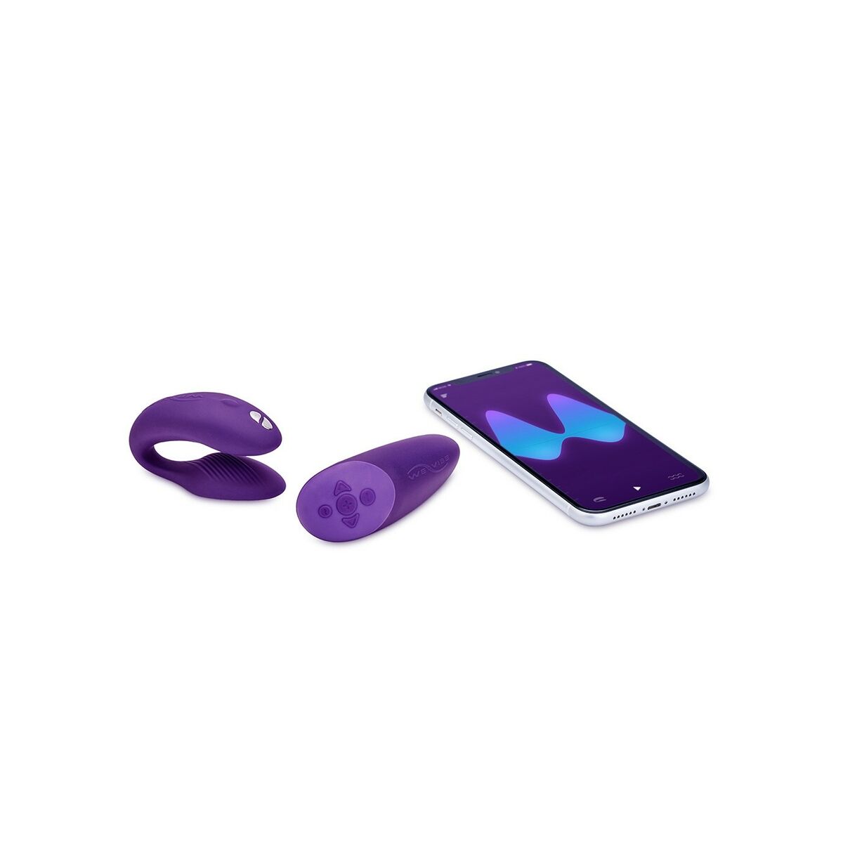 Vibrator Masaj pentru Cupluri We-Vibe Mov, 9, roseregalo.com