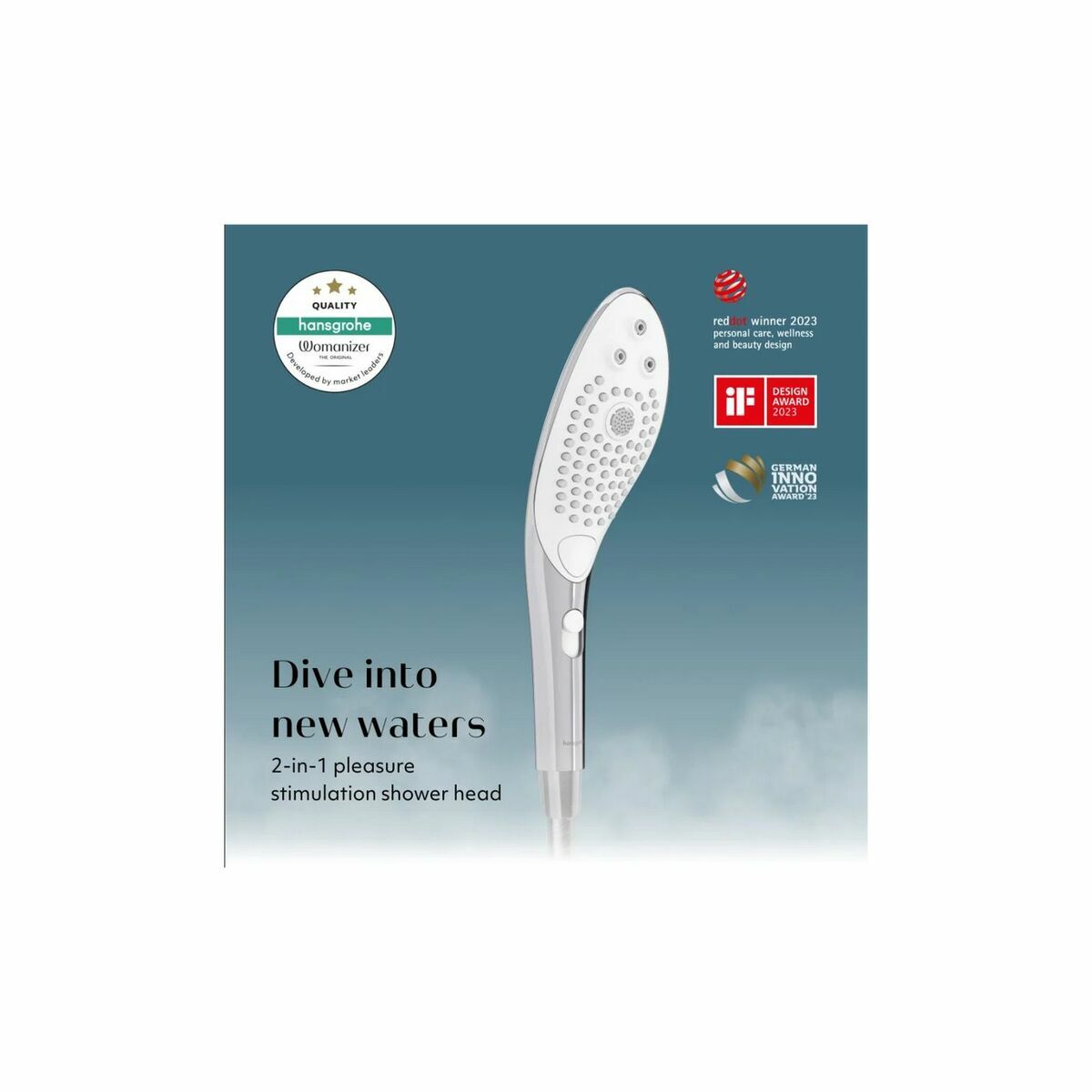 Vibrator Womanizer WOM176-CHROME, 1, roseregalo.com