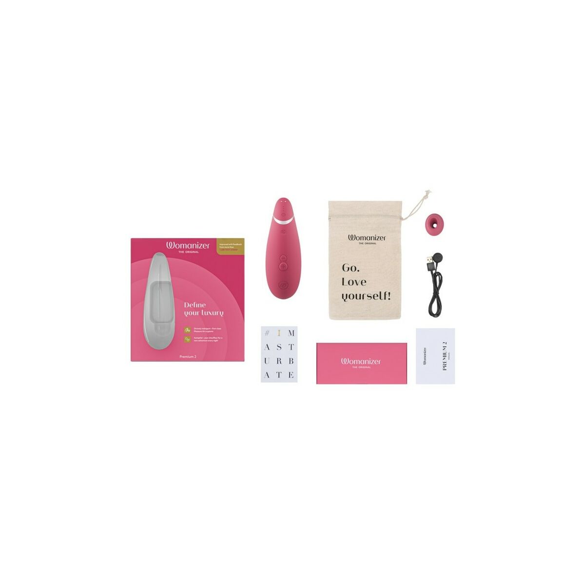 Vibrator Womanizer WOM163-RASPBERRY Bordo, 7, roseregalo.com