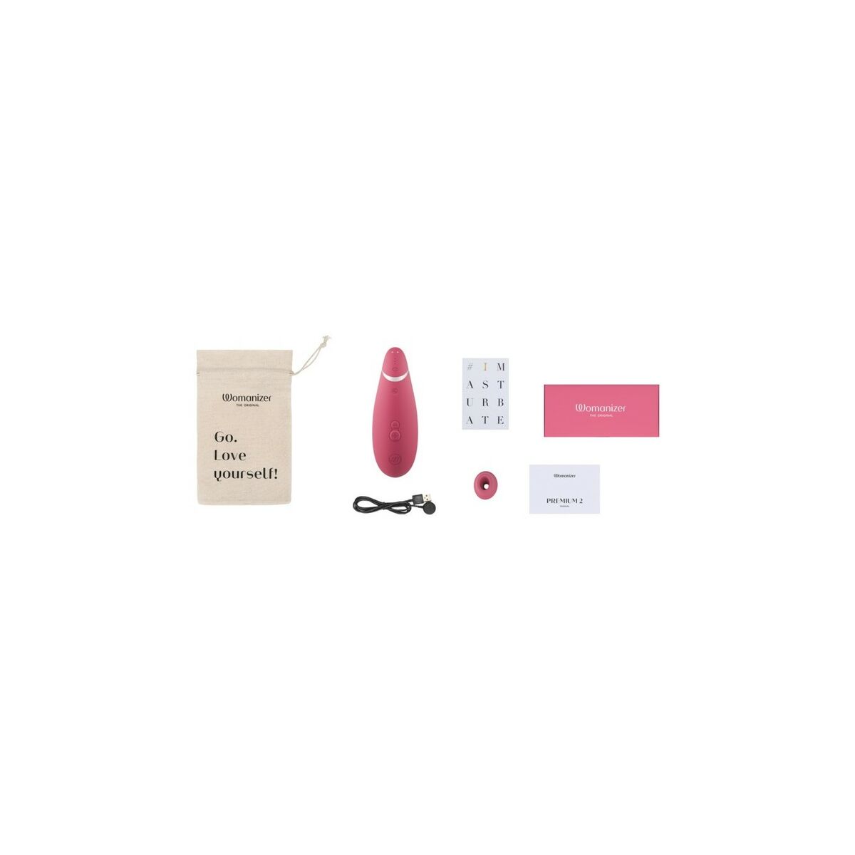 Vibrator Womanizer WOM163-RASPBERRY Bordo, 8, roseregalo.com