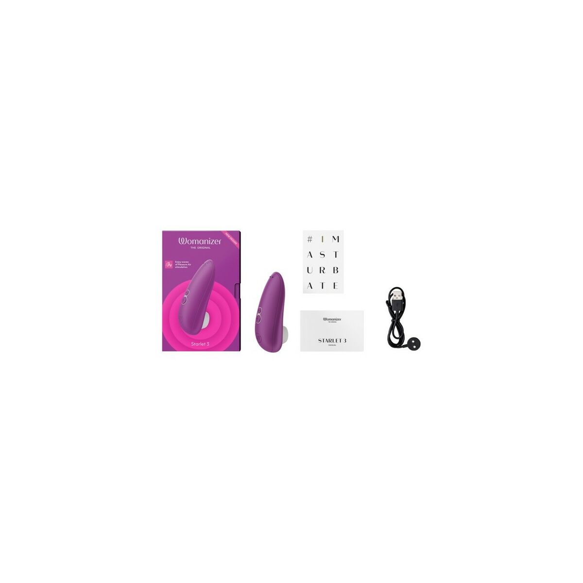Vibrator Womanizer WOMANIZER STARLET 3 VIOLET Violet, 7, roseregalo.com