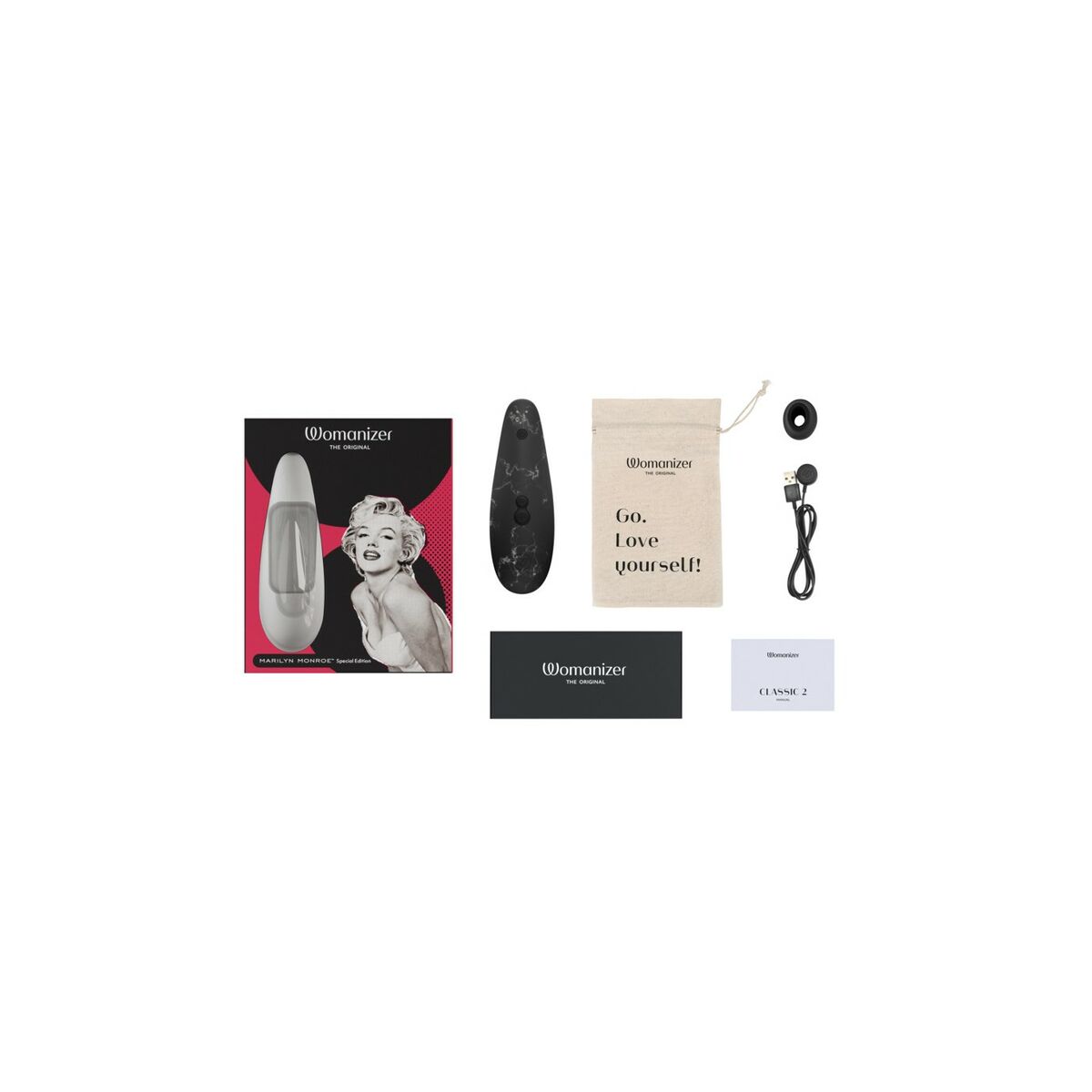Dispozitiv stimulare clitoris Womanizer Negru, 10, roseregalo.com
