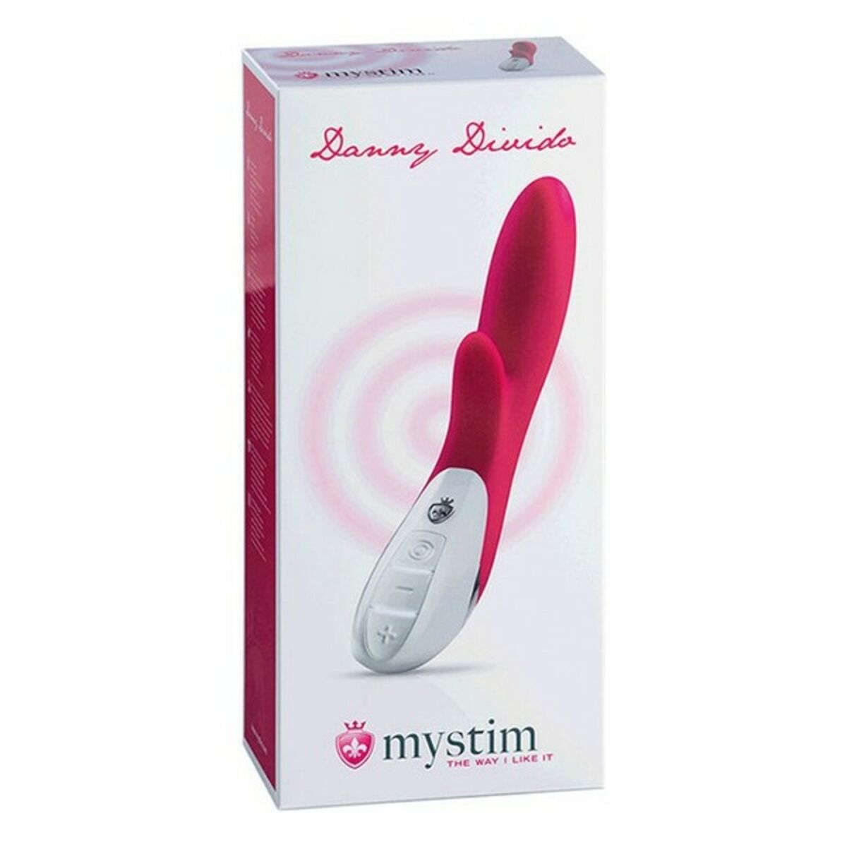 Dual Stimulation Vibrator Mystim Danny Divido Roz, 3, roseregalo.com