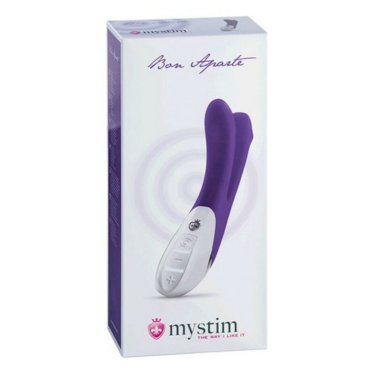 Dual Stimulation Vibrator Mystim Bon Aparte Purpuriu, 3, roseregalo.com