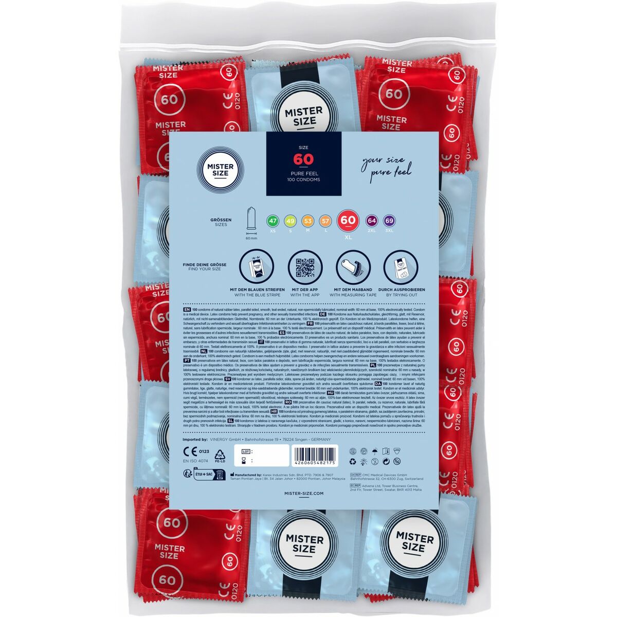 Prezervative Mister Size 100 Unități, 2, roseregalo.com