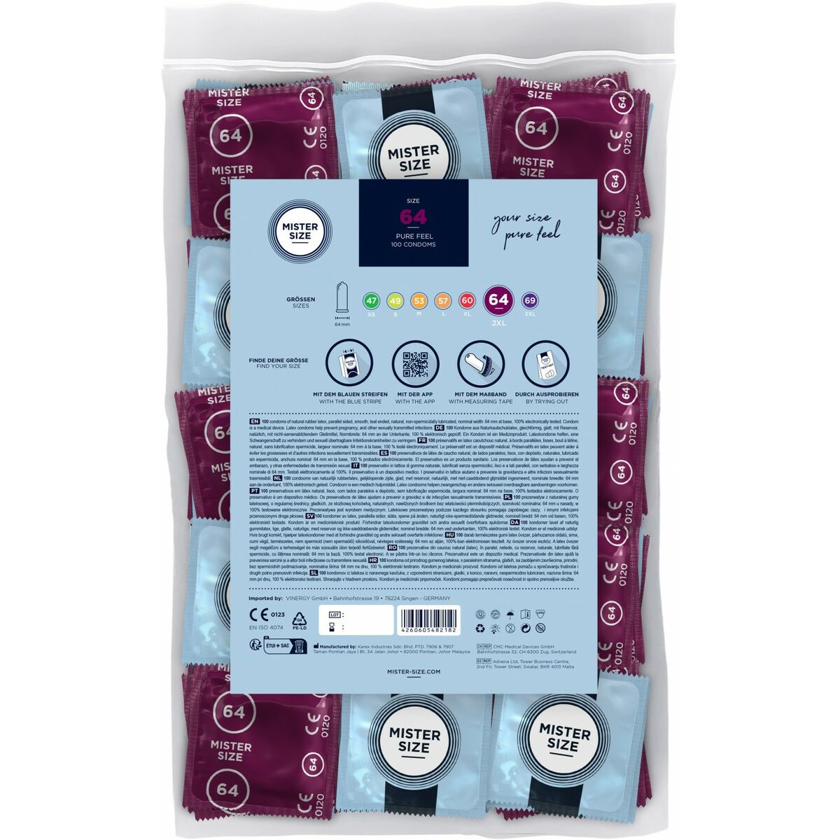 Prezervative Mister Size 100 Unități, 2, roseregalo.com