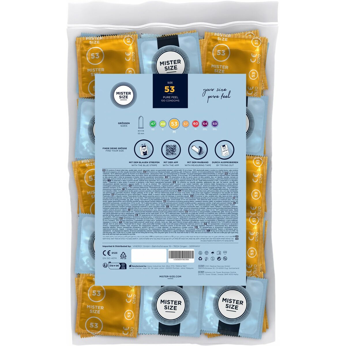 Prezervative Mister Size 100 Unități, 2, roseregalo.com