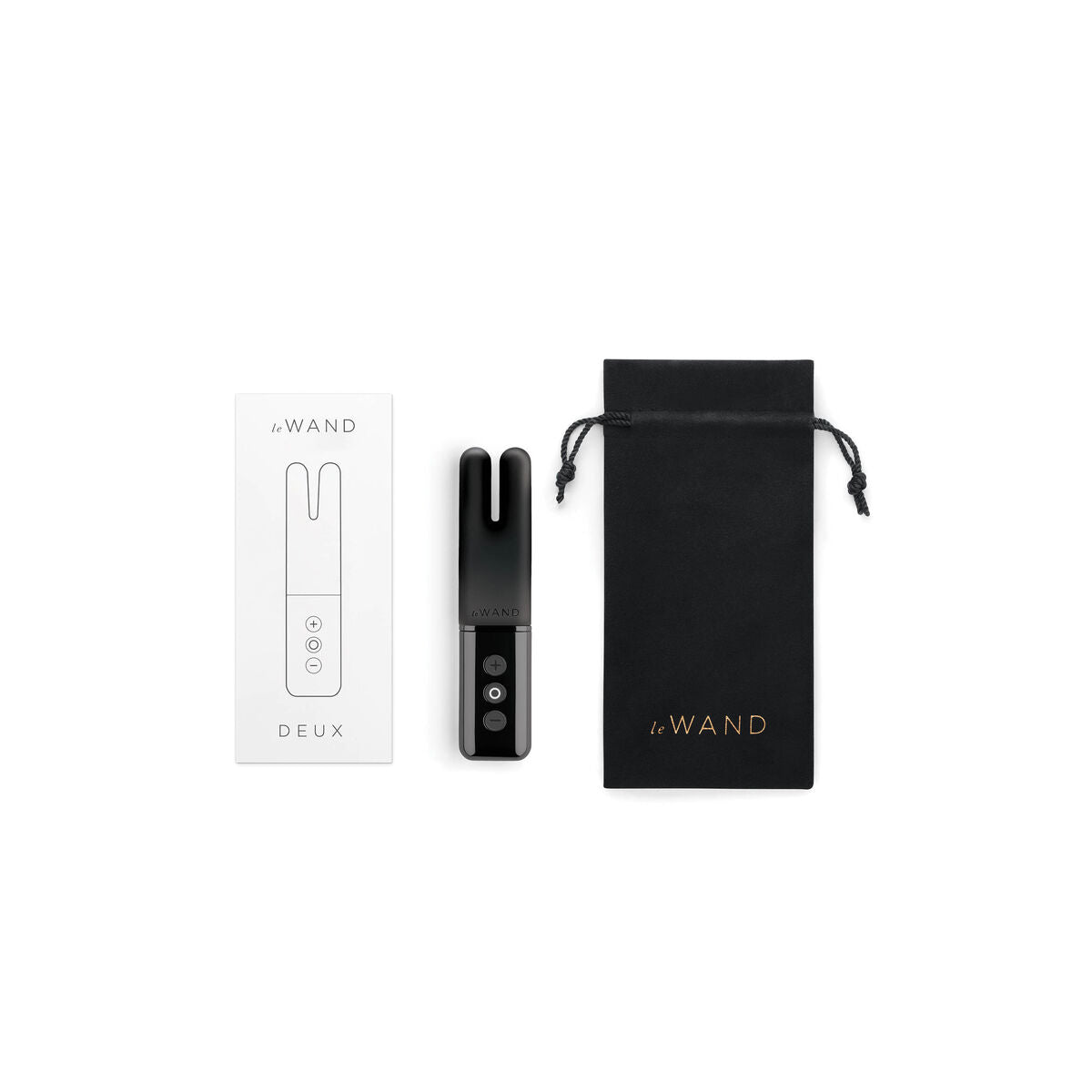 Mini Vibrador Le Wand Deux Negru, 7, roseregalo.com