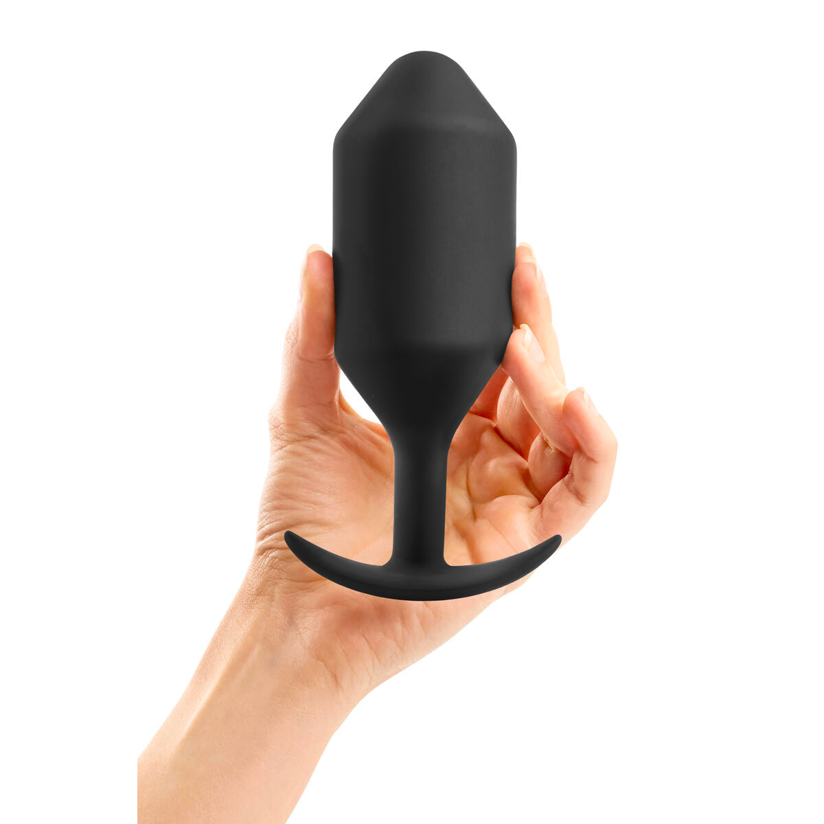 Plug Anal B-Vibe 6 Negru, 3, roseregalo.com