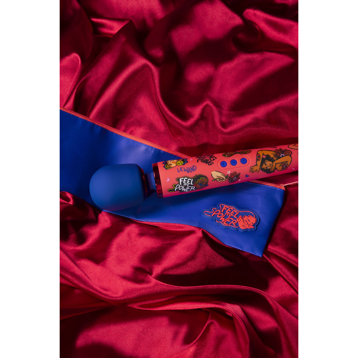 Dispozitiv de Masaj cu Baghetă Feel My Power 2022 Le Wand Kelly Malka Edition Multicolor, 5, roseregalo.com