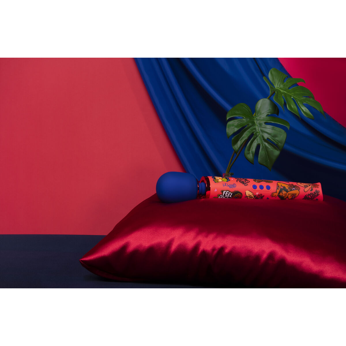 Dispozitiv de Masaj cu Baghetă Feel My Power 2022 Le Wand Kelly Malka Edition Multicolor, 4, roseregalo.com