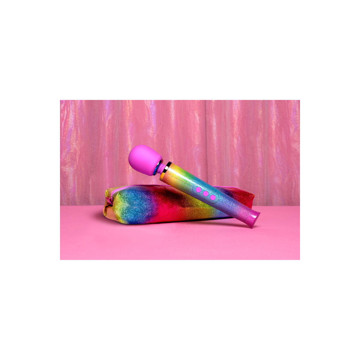 Dispozitiv de Masaj cu Baghetă Le Wand Rainbow Multicolor, 6, roseregalo.com