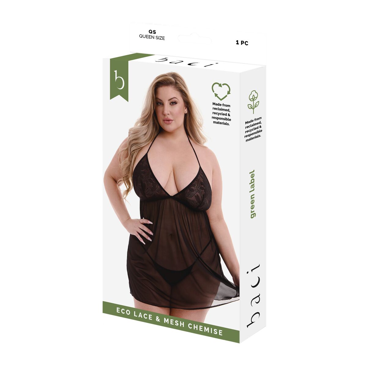 Păpușă Baci Lingerie Negru Queen, 1, roseregalo.com