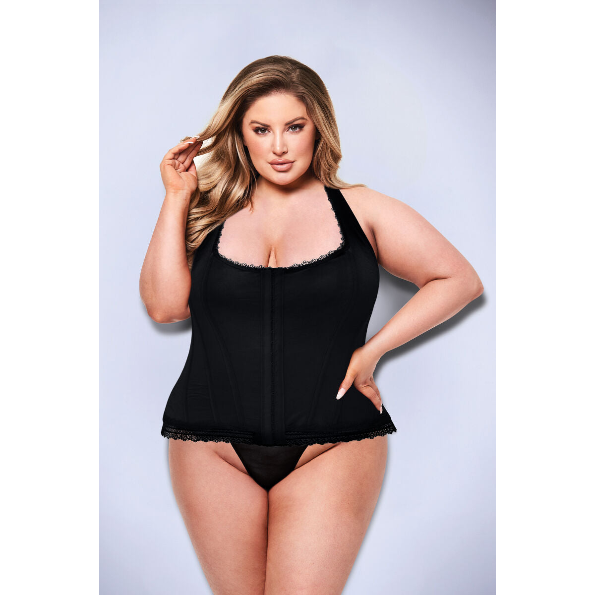 Body Baci Lingerie Negru XL/XXL, 2, roseregalo.com