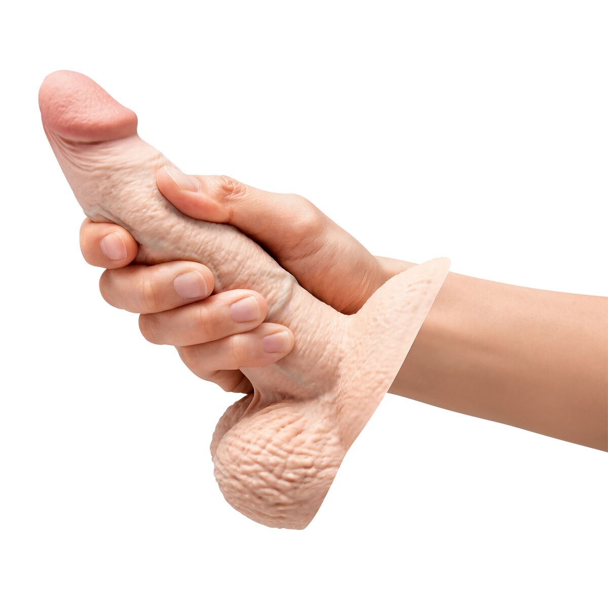 Dildo realist B-Vibe Silicon Ø 4,4 cm (12,6 CM), 5, roseregalo.com