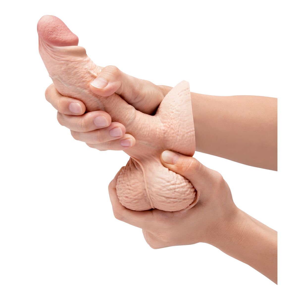 Dildo realist B-Vibe Silicon Ø 4,4 cm (12,6 CM), 6, roseregalo.com