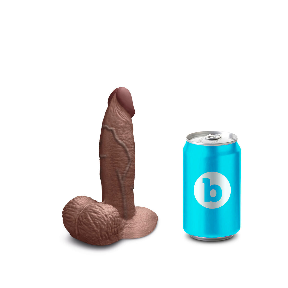 Dildo realist B-Vibe Silicon Ø 4,4 cm (12,6 CM), 10, roseregalo.com